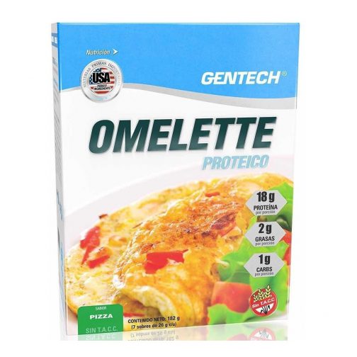 Omelette Proteico GENTECH (7 sobres de 26 Grs c/u)