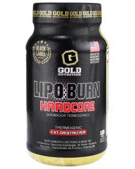Lipo Burn Hardcore GOLD NUTRITION (120 Comp)