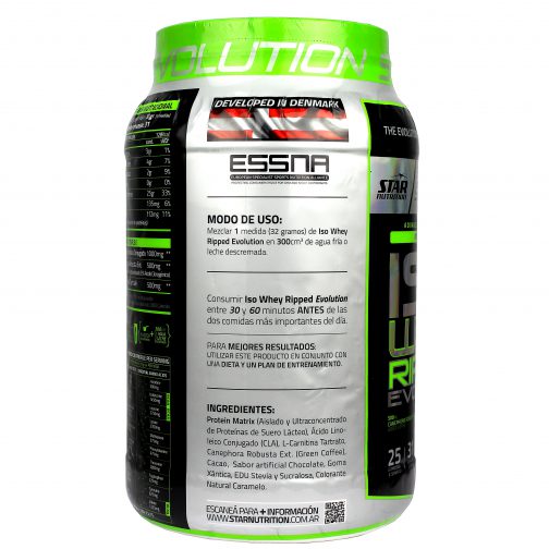 STAR NUTRITION ISO WHEY RIPPED EVOLUTION LADO 5