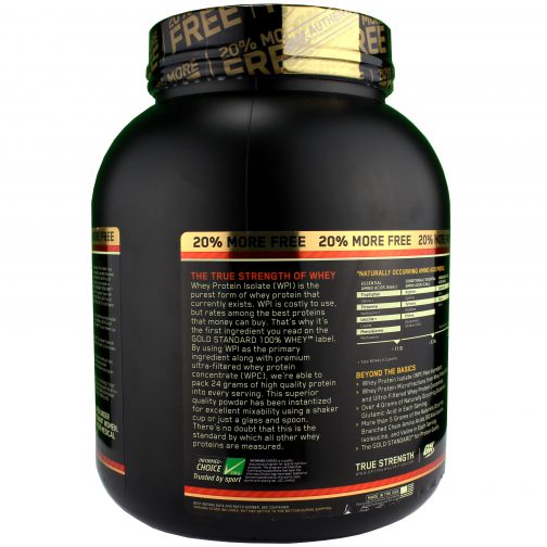 whey gold standard ON