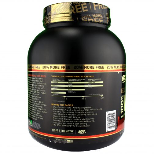 whey gold standard ON