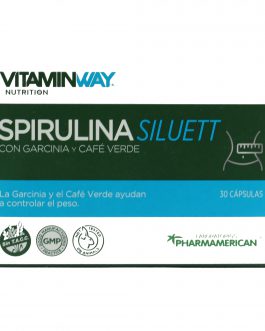 Spirulina Siluett VITAMIN WAY (30/60 Comp)