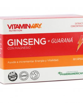 Ginseng + Guarana VITAMIN WAY (30 Comp)