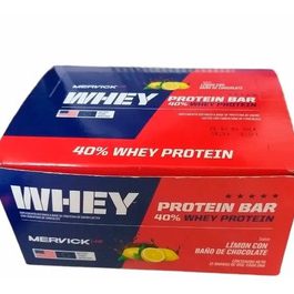 MERVICK Whey Protein Bar (12 Unidades)