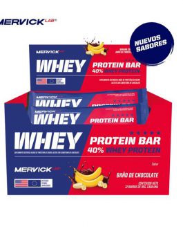MERVICK Whey Protein Bar (12 Barra / 1 Barra)