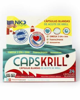 CapsKrill Omega 3 Aceite de Krill (24 Softgel) FRAMINGHAM PHARMA