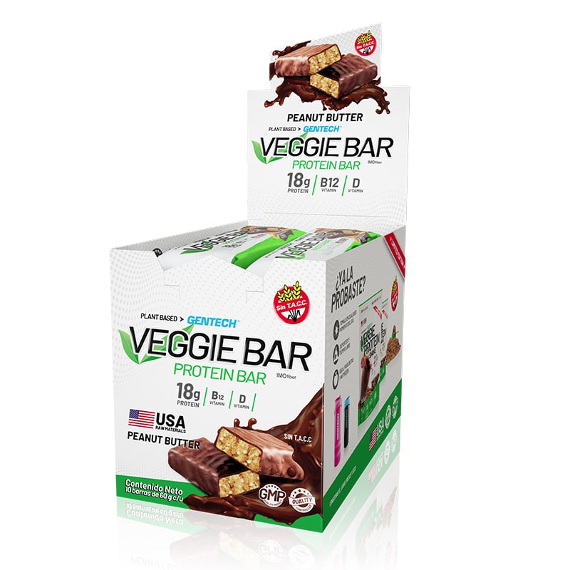 VeggieBar Protein Bar GENTECH